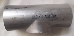 48,3х2 AISI 304 Тройник равнопроходной DIN 2615 короткий, (ШТ)