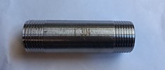 1" (33,7 мм) ISO нр/нр Бочонок, ст. AISI 304, (ШТ)