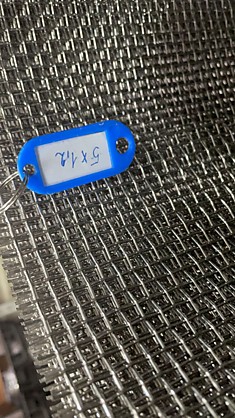 5х5-1,2 AISI 304 Сетка ГОСТ 3826-82 проволочная тканная с квадратными ячейками, (м2)