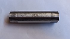 3/4" (26,9 мм) ISO нр/нр Бочонок, ст. AISI 304, (ШТ)
