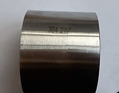 2 1/2" (76,1 мм) ISO полнорезьбовая Муфта резьбовая AISI 304, (ШТ)