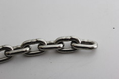 6 AISI 304 Цепь DIN 766 сварная короткозвенная, (М)