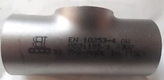 33,7х2 AISI 304 Тройник равнопроходной DIN 2615 короткий, (ШТ)