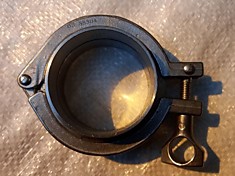 2 1/2" (63,5 мм) SMS AISI 304 CLAMP соединение, (ШТ)